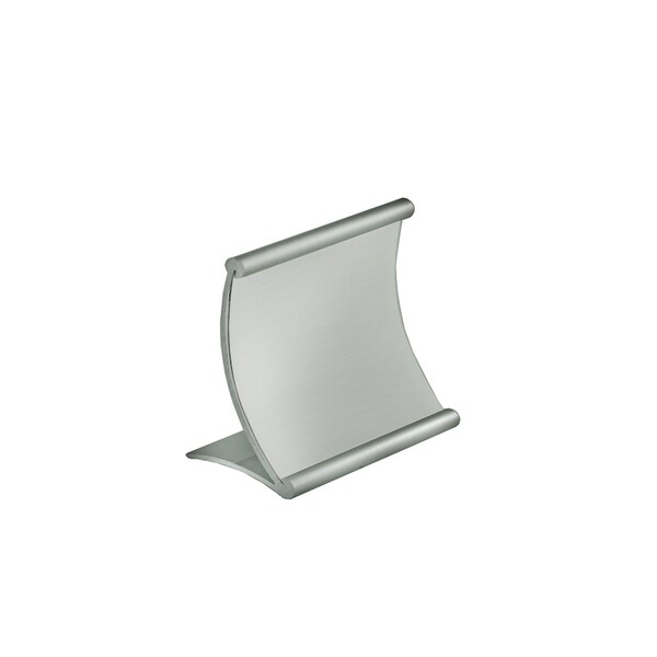 Azar Displays 4"W x 4"H Curved Metal Frame 300885 - main